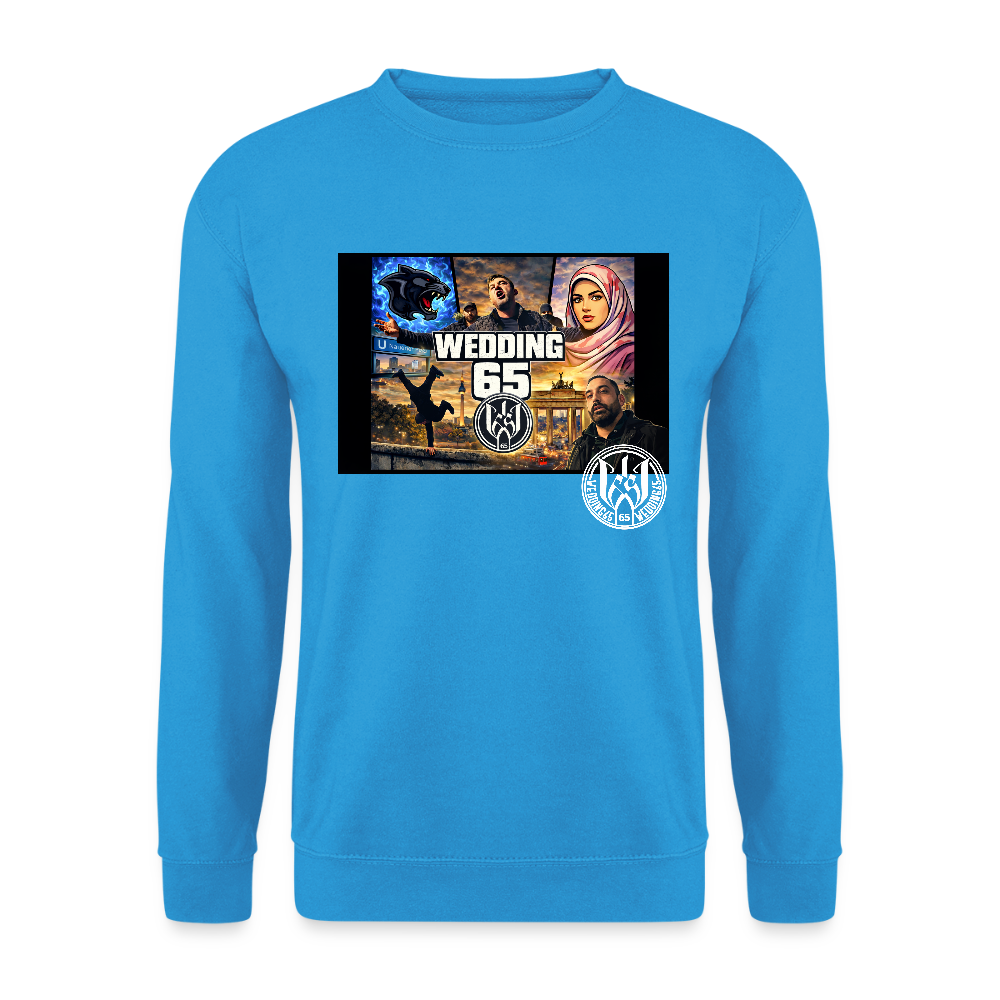 Wedding65 Unisex Pullover - Meeresblau