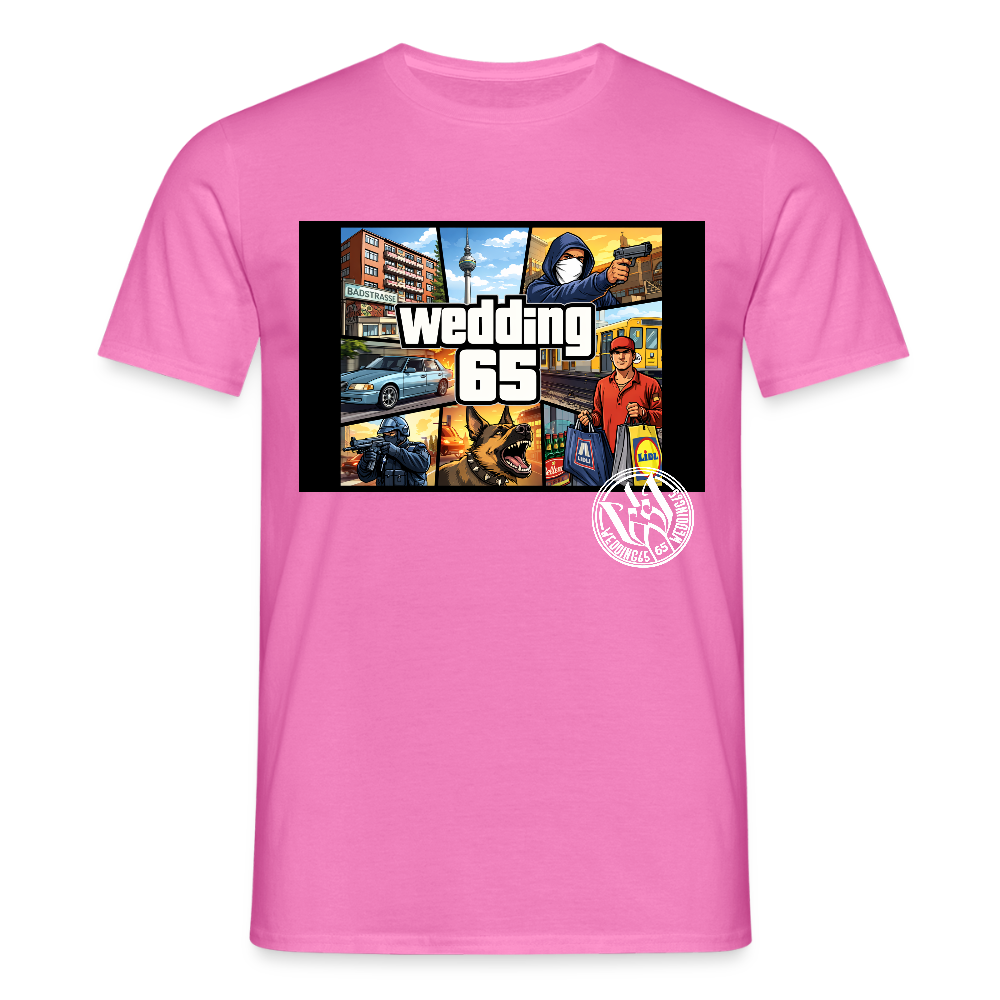 Männer Wedding 65 GTA T-Shirt - Pink