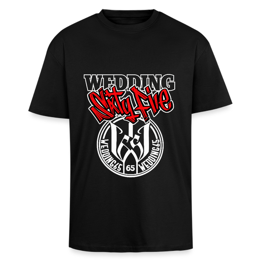 Wedding Sixty Five Heavy Oversize T-Shirt - Schwarz