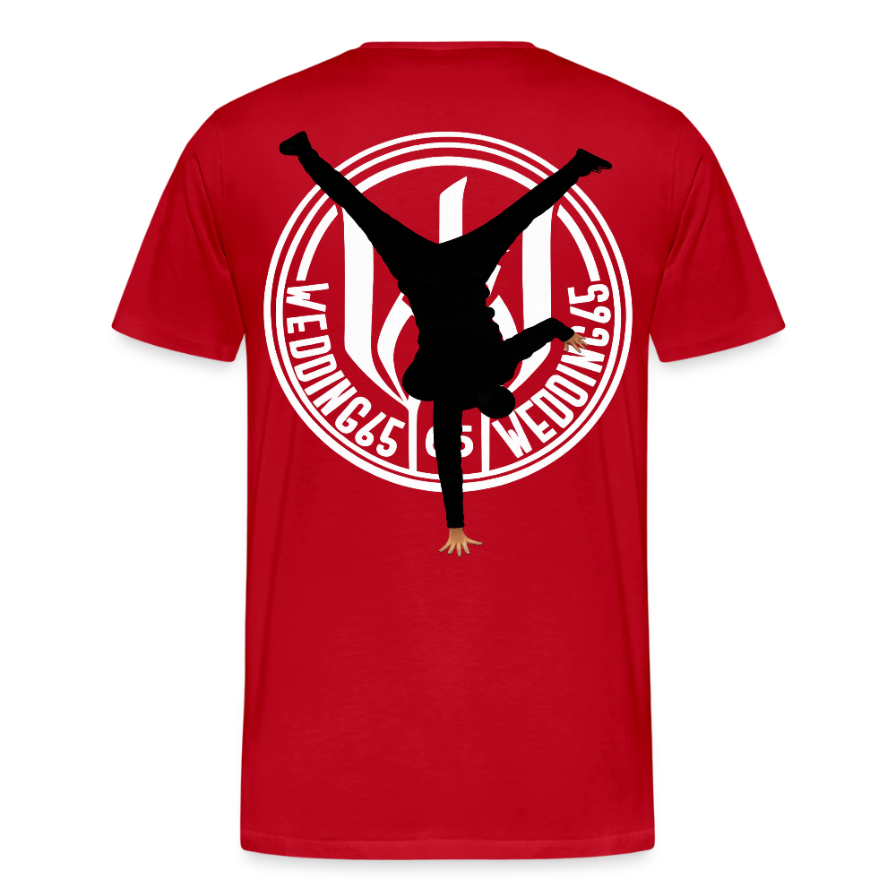 Breakdance 99 Wedding65 Männer Premium T-Shirt - Rot
