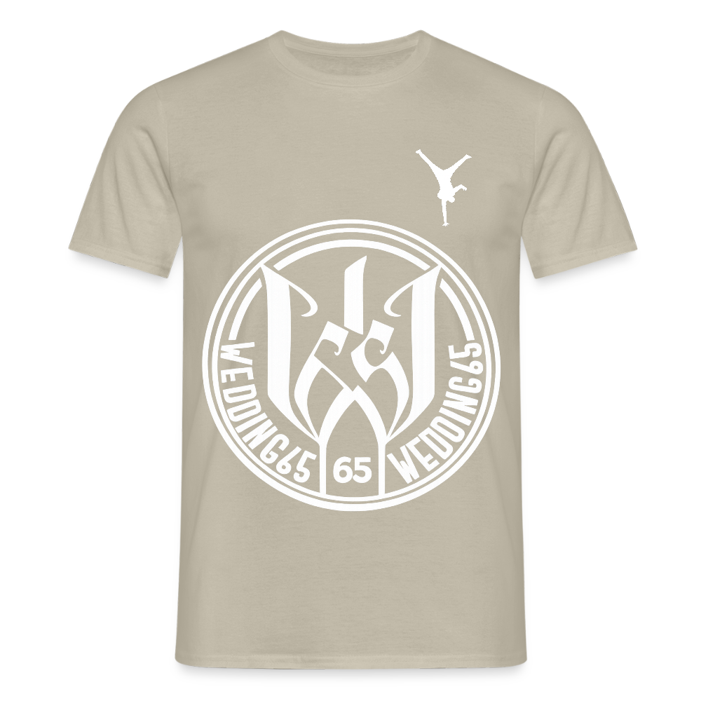 Klassik Wedding 65 The OriginalMänner T-Shirt - Sandbeige