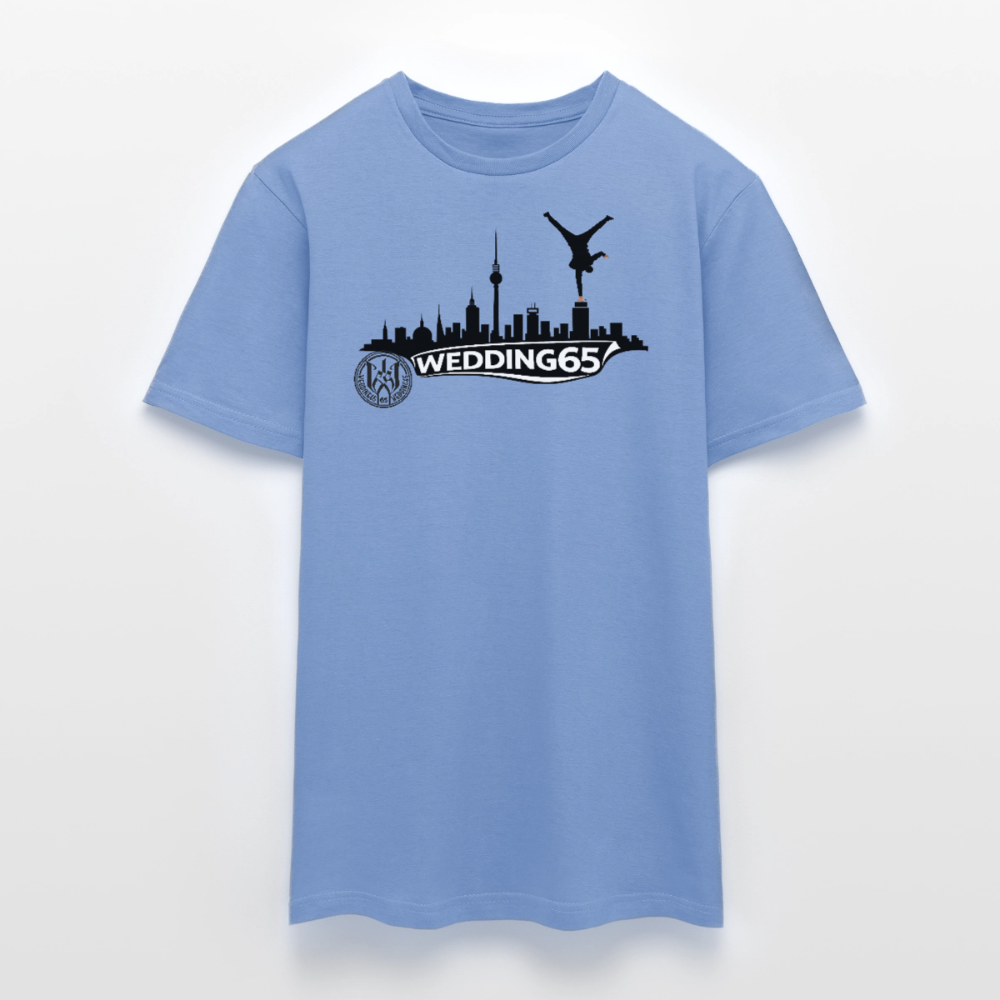 Mesutman Wedding Skyline 65 Männer T-Shirt - Carolina Blue