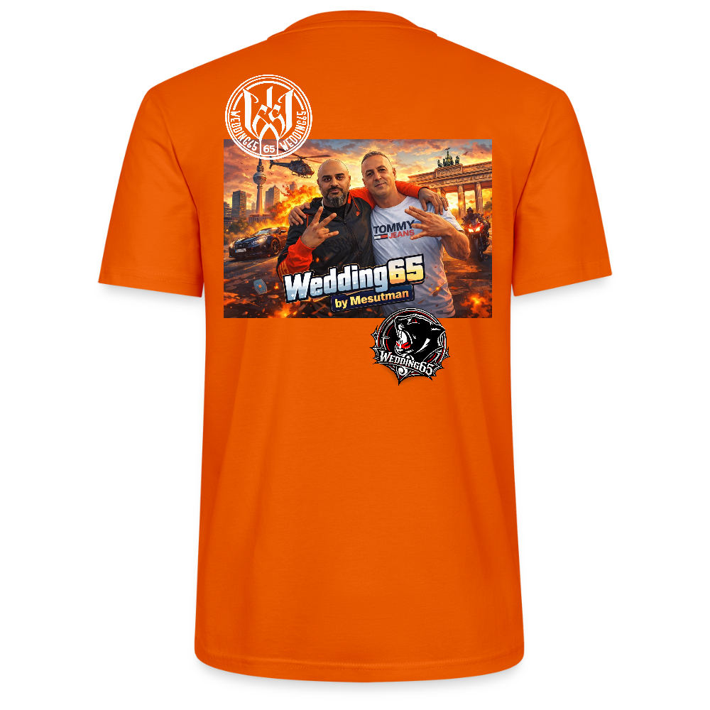 Massiv Wedding65 Berlin T-Shirt - Tieforange