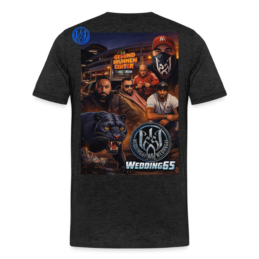 GBrunnen Wedding65 Männer Premium T-Shirt - Anthrazit
