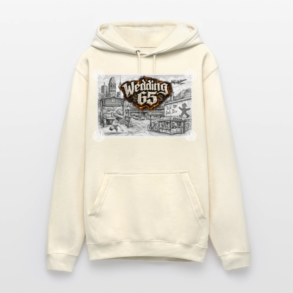 Berlin City Wedding65 Unisex Hoodie - Vanille-Milchshake