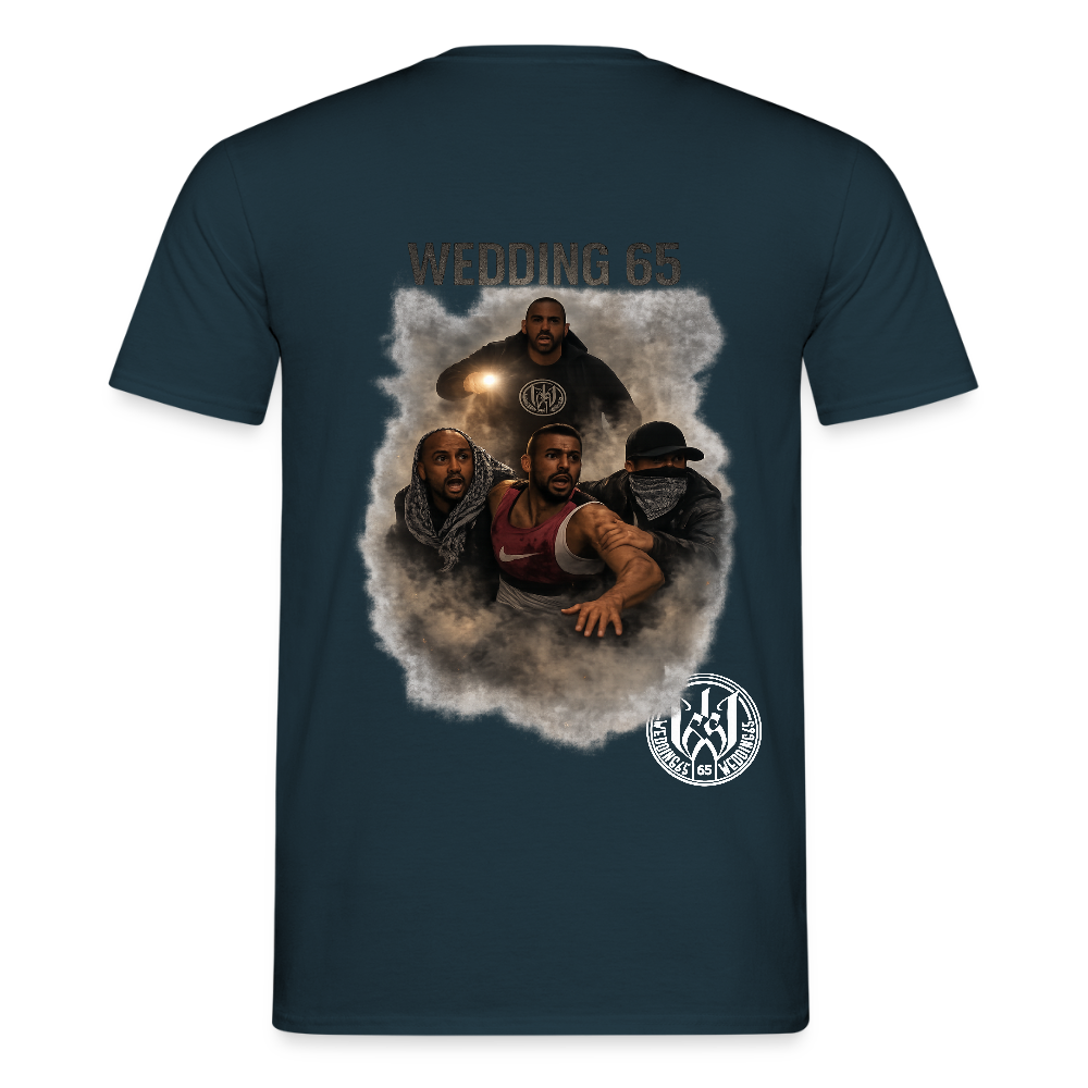 CS Wedding65 Männer T-Shirt - Navy