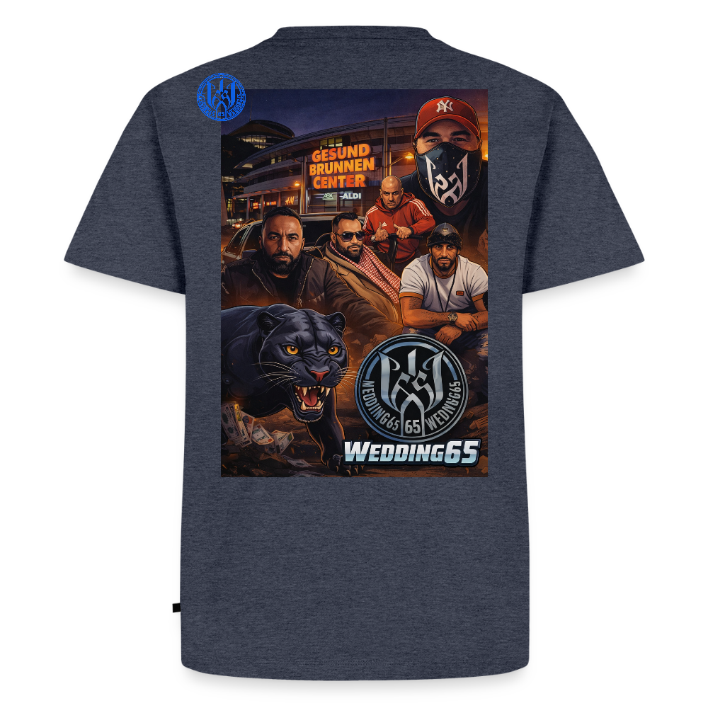 GBrunnen Wedding65 Männer Premium T-Shirt - Jeansblau 