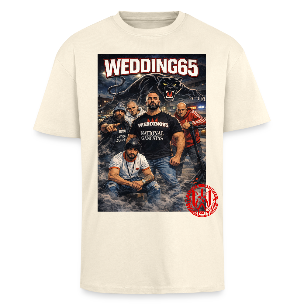 Crew Wedding65 GB Heavy Oversize T-Shirt - Creme