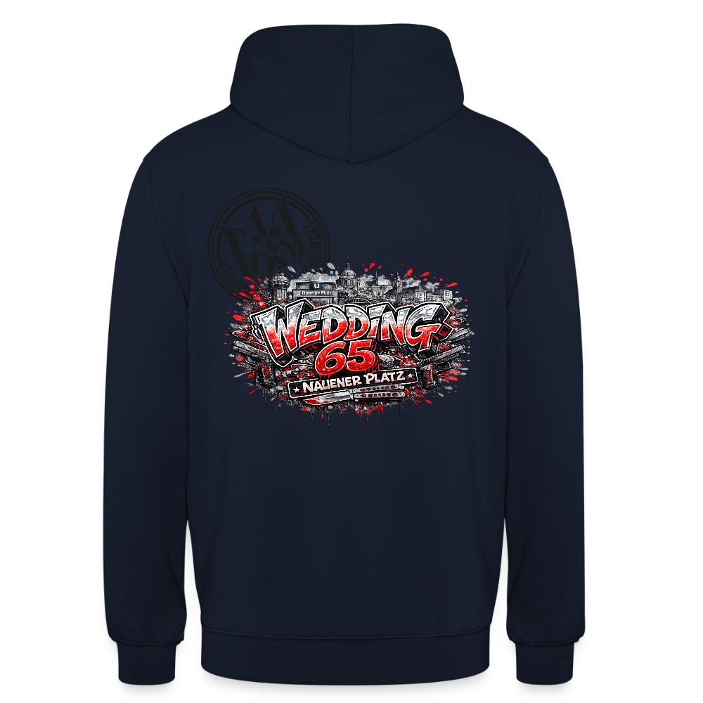 Berlin Wedding 65 Nauener Platz Unisex Hoodie - Navy