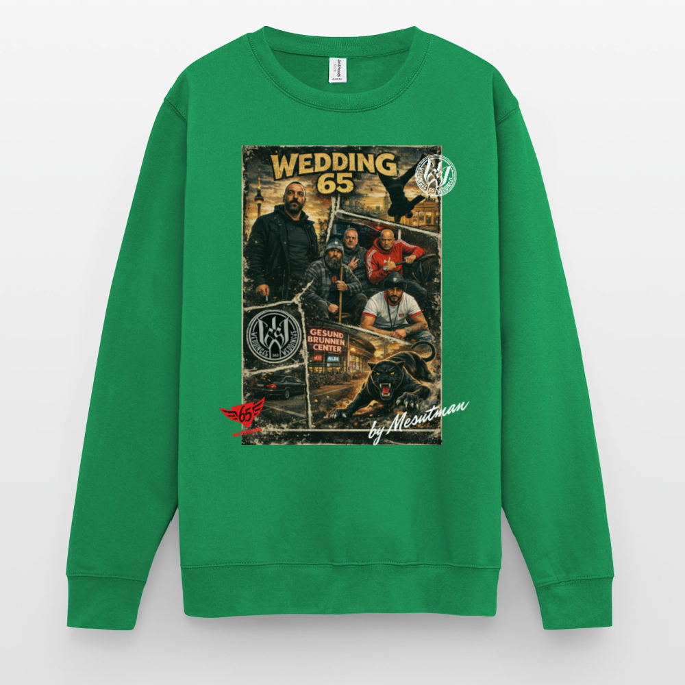Kardes Wedding 65 Berlin Unisex Pullover - Kelly Green