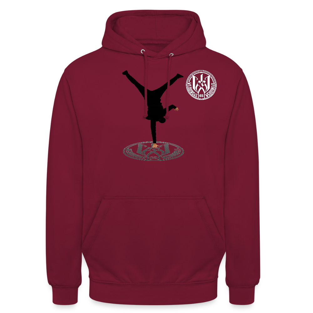 Breakdance 99 Wedding65 Unisex Hoodie - Bordeaux