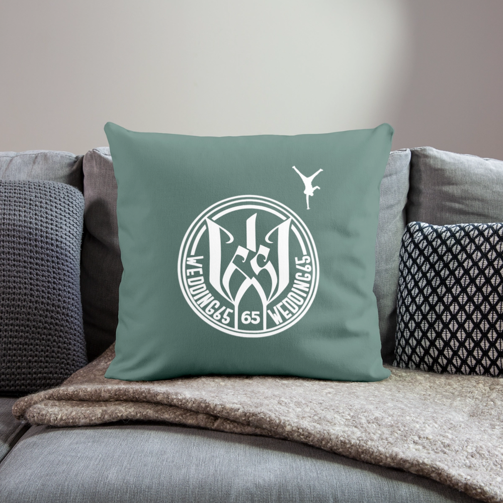 Original Wedding65 Sofakissenbezug 44 x 44 cm - Tanngrün