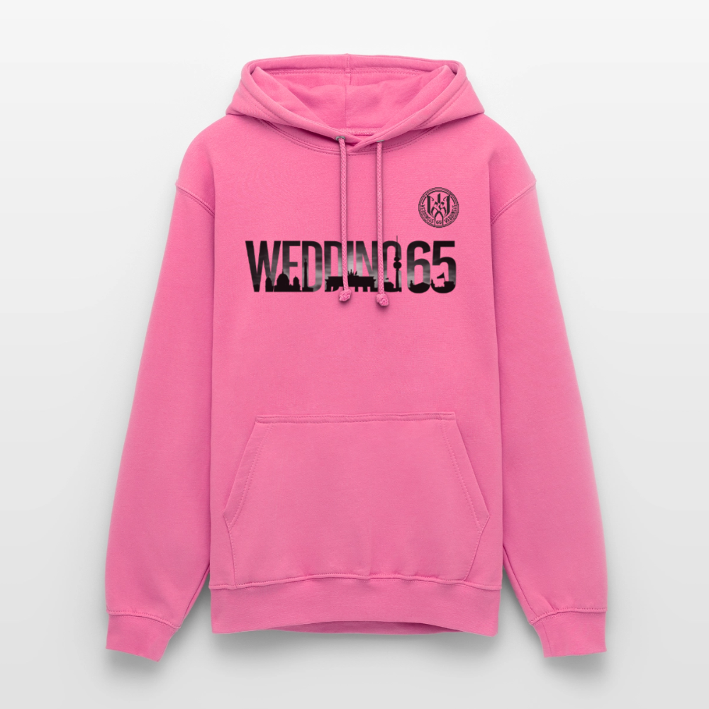 Wedding 65 Basic white Unisex Hoodie - Pink