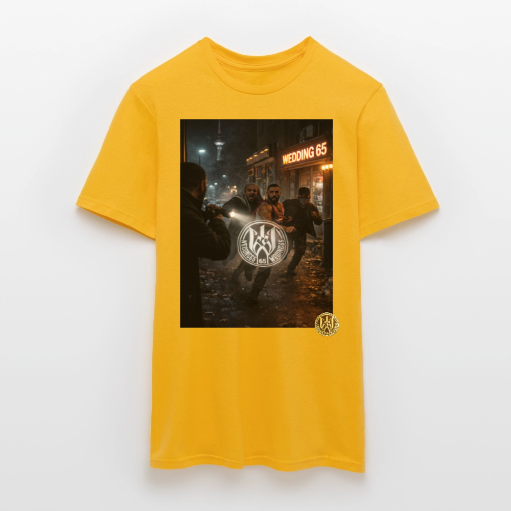 Movie Wedding65 Männer T-Shirt - Gelb