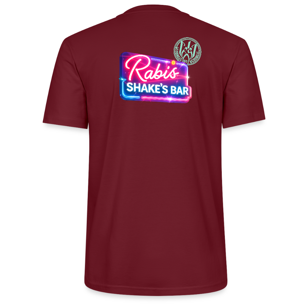 Wedding65 Rabis Shake's Bar Unisex T-Shirt - Burgunderrot
