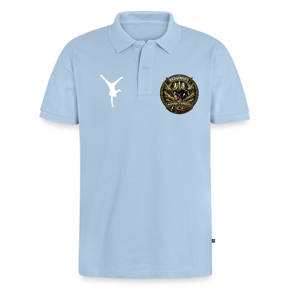 Wedding 65Männer Premium Polo Shirt - Hellblau
