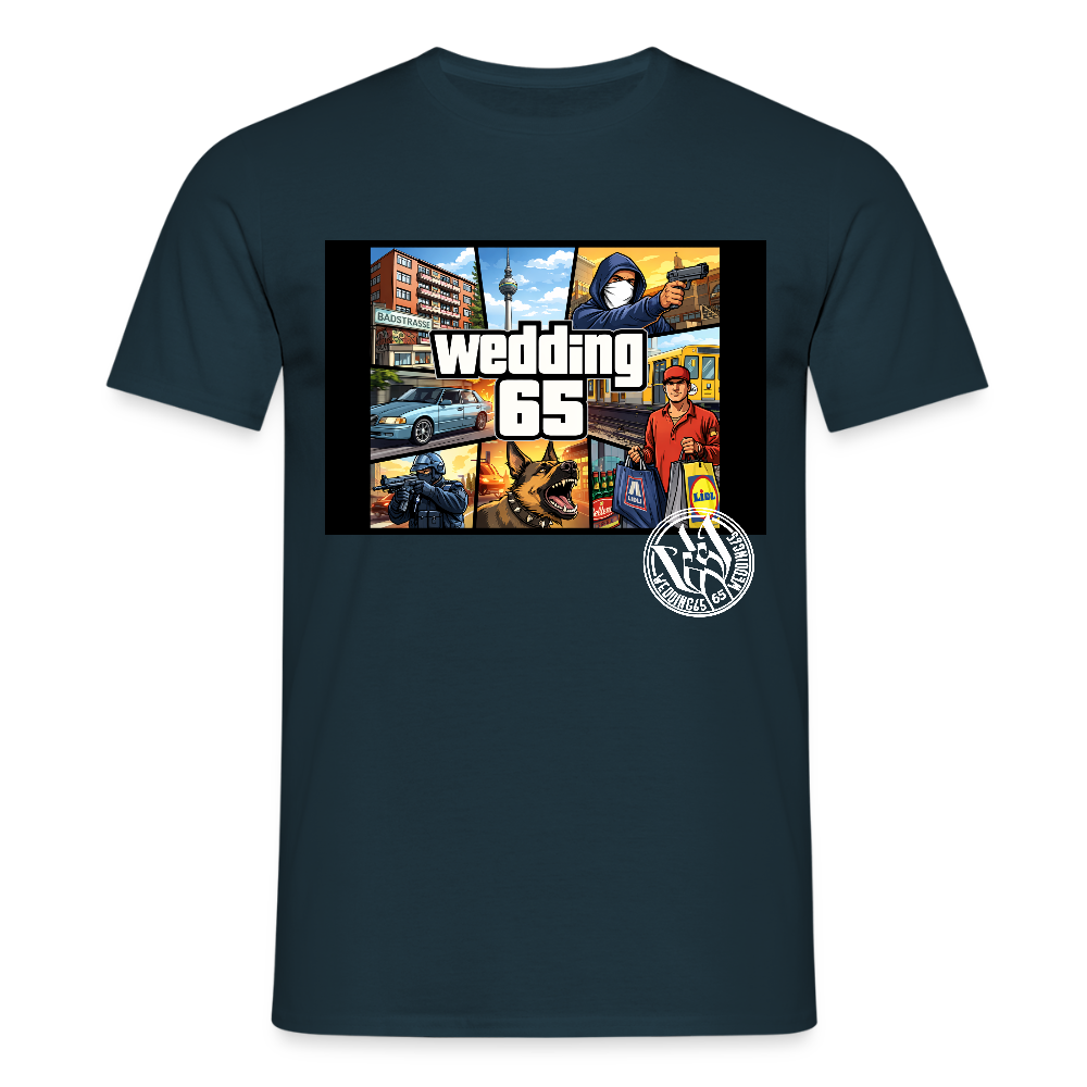 Männer Wedding 65 GTA T-Shirt - Navy