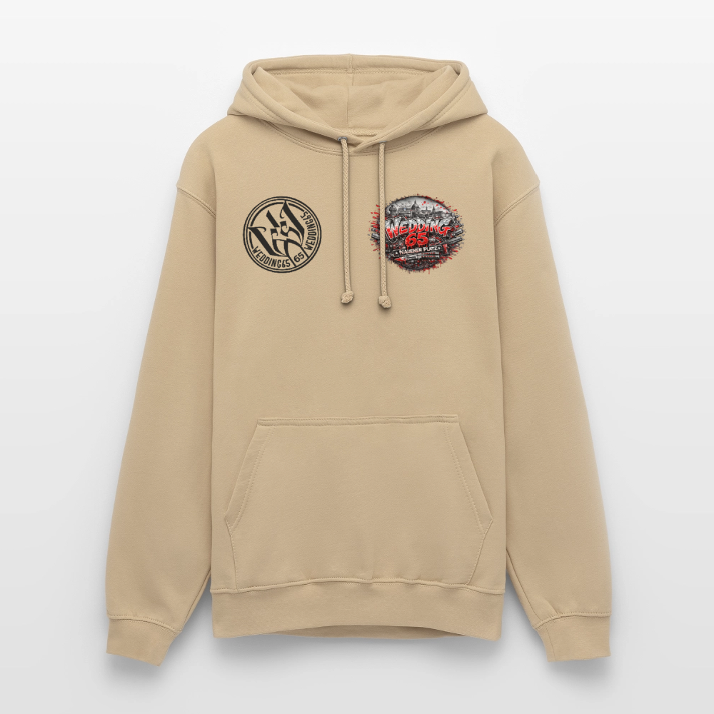 Berlin Wedding 65 Nauener Platz Unisex Hoodie - Beige