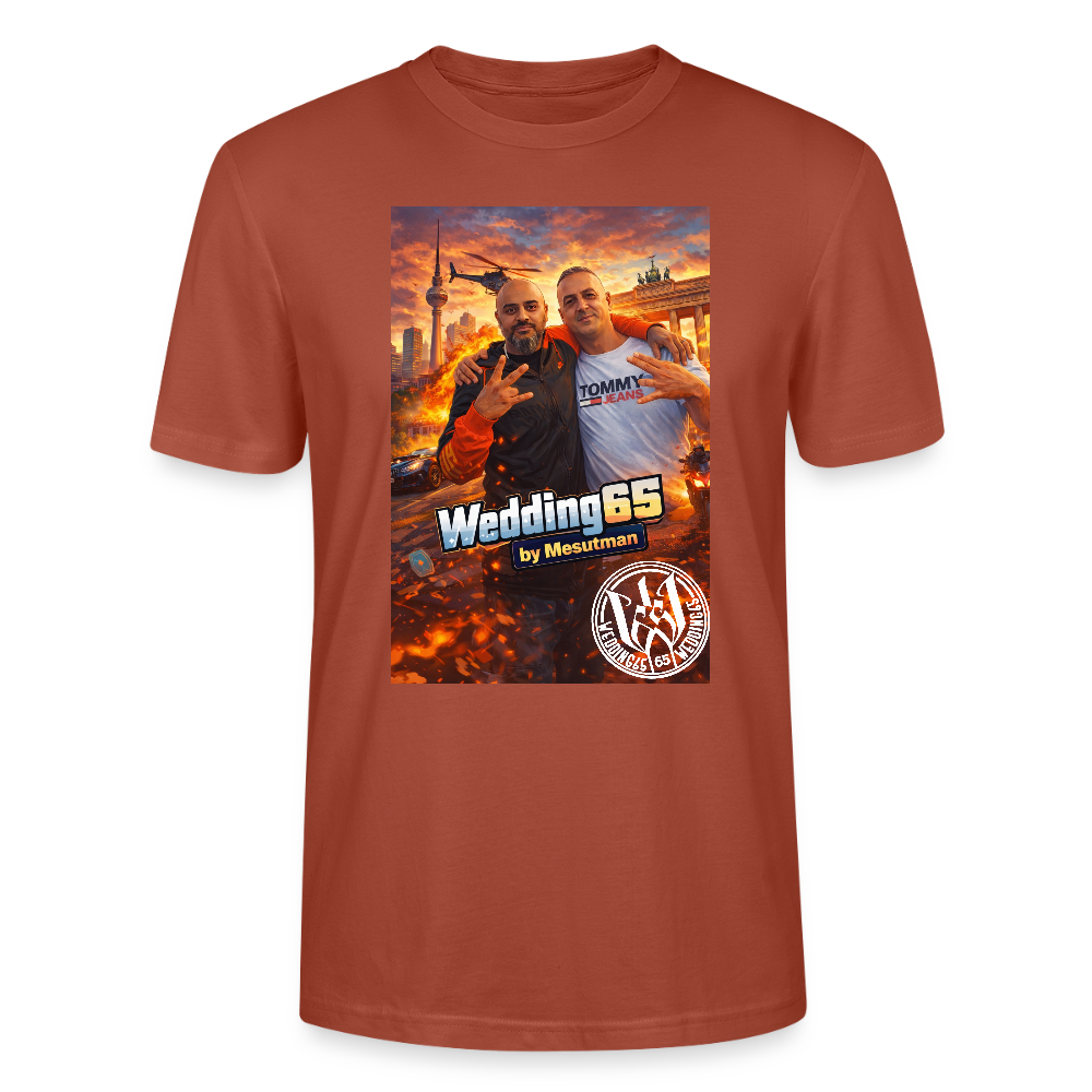Massiv Wedding65 Berlin T-Shirt - Terrakotta