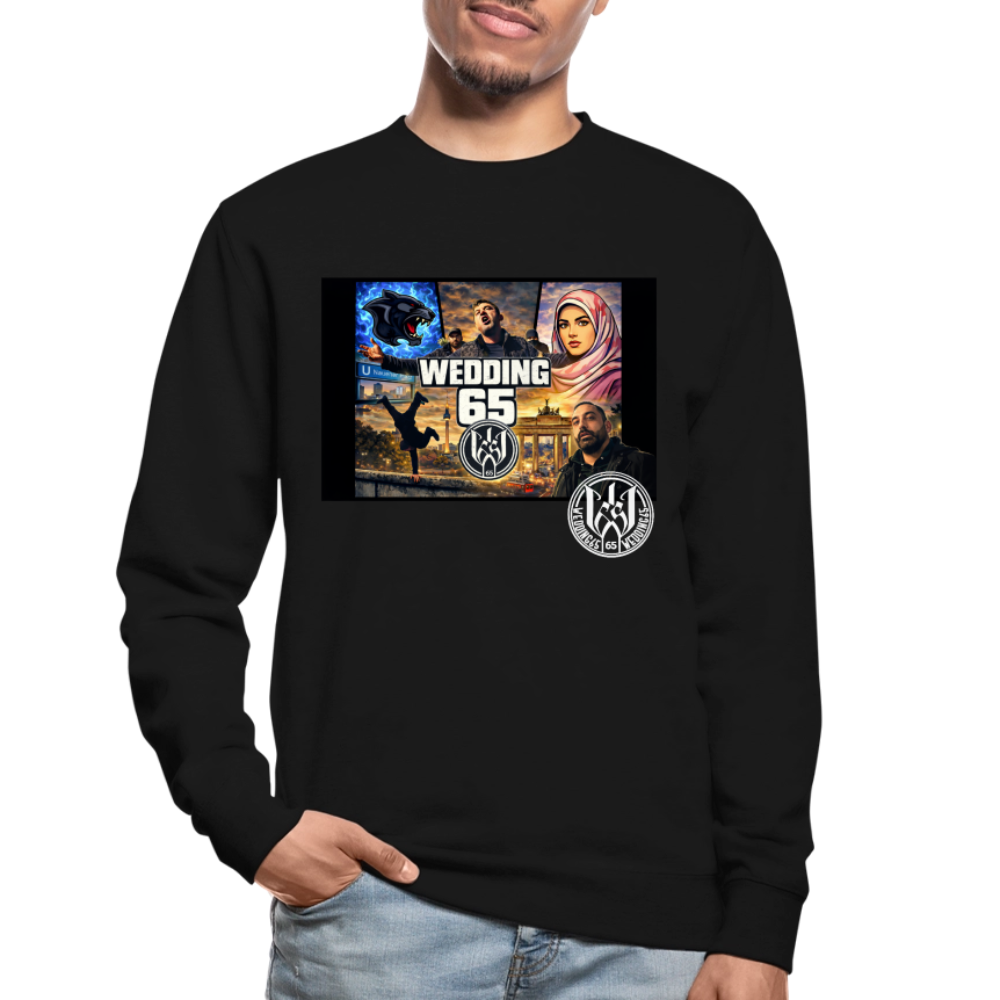 Wedding65 Unisex Pullover - Schwarz