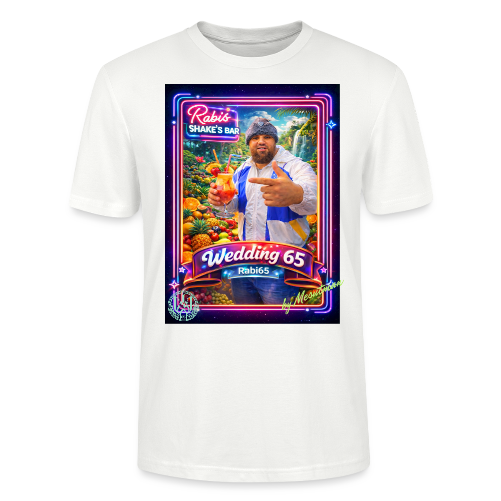 Wedding65 Rabis Shake's Bar Unisex T-Shirt - Weiß