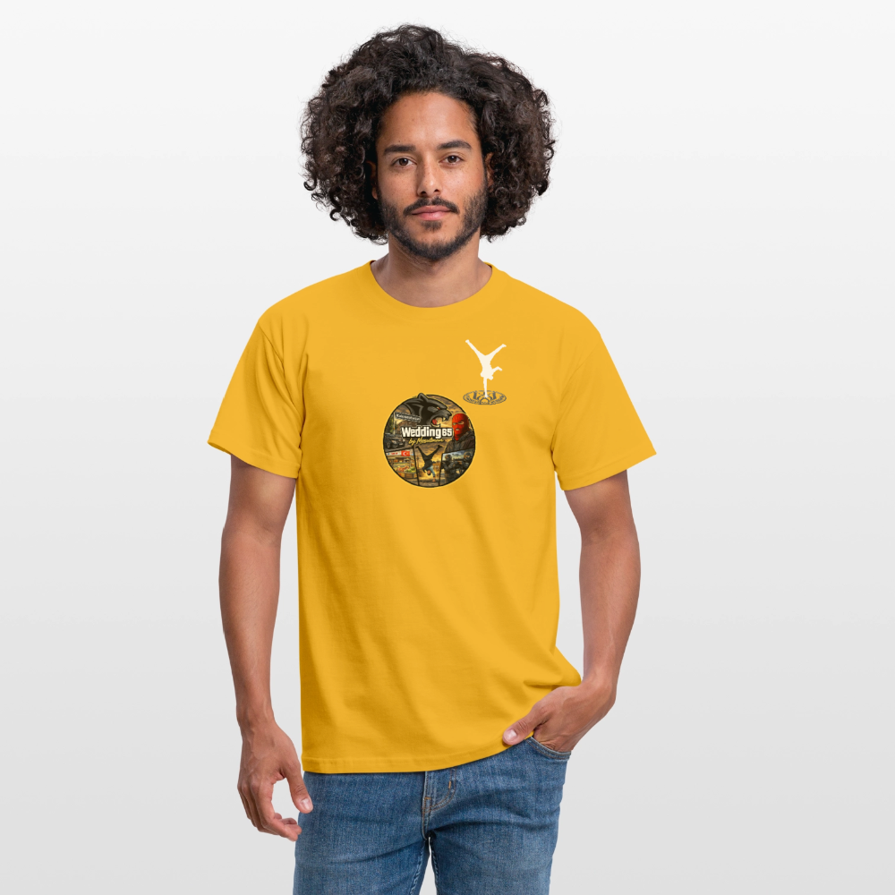 Männer Wedding65 by Mesutman T-Shirt - Gelb