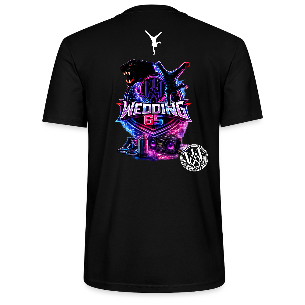 Neon Wedding65 Unisex T-Shirt CRAFTER - Schwarz