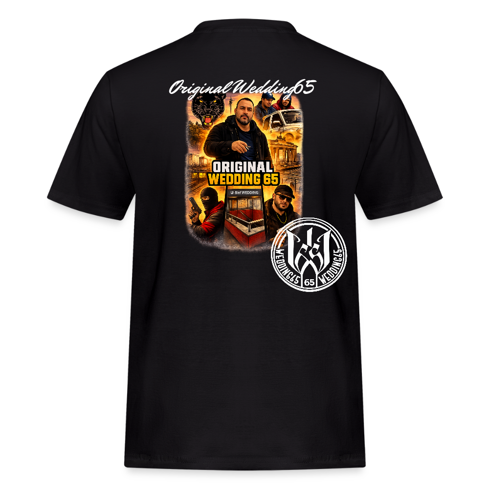 GTA Wedding65 Männer Streetwear T-Shirt - Schwarz