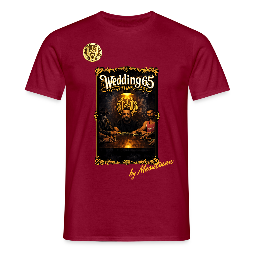 Barock Wedding 65 Männer T-Shirt - Ziegelrot
