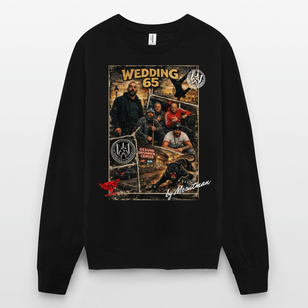 Kardes Wedding 65 Berlin Unisex Pullover - Schwarz