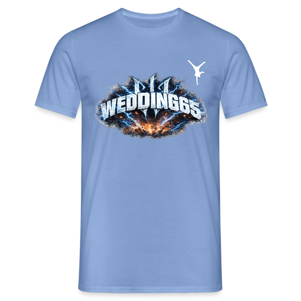 Mesutman 99 Wedding 65 Flash Männer T-Shirt - Carolina Blue