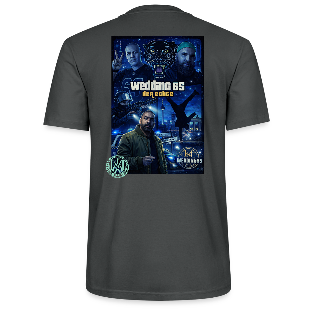 Der Echte Wedding 65 Unisex T-Shirt - Anthrazit