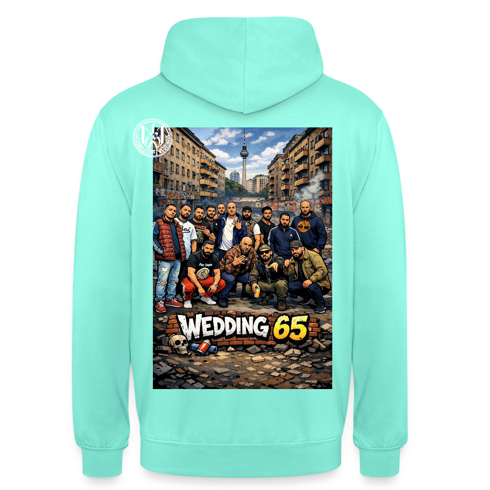 Group Wedding65 Ghetto Unisex Hoodie - Mint