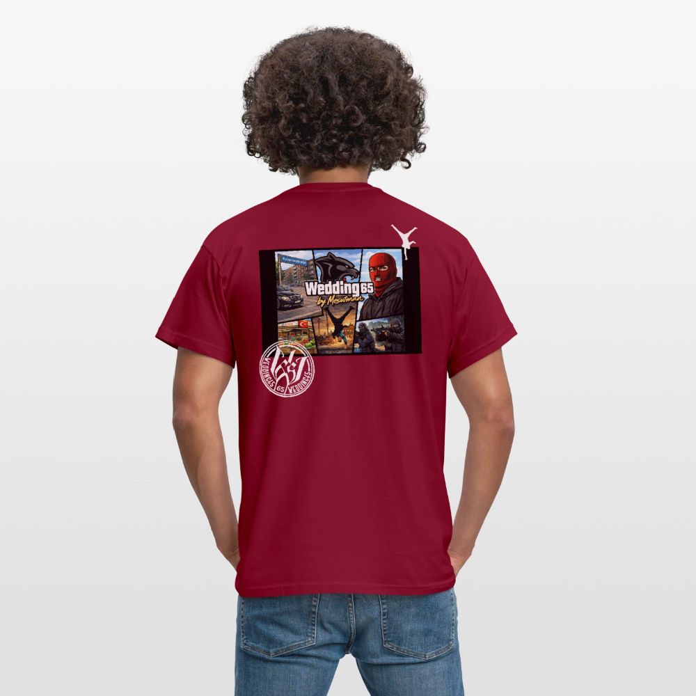 Männer Wedding65 by Mesutman T-Shirt - Ziegelrot