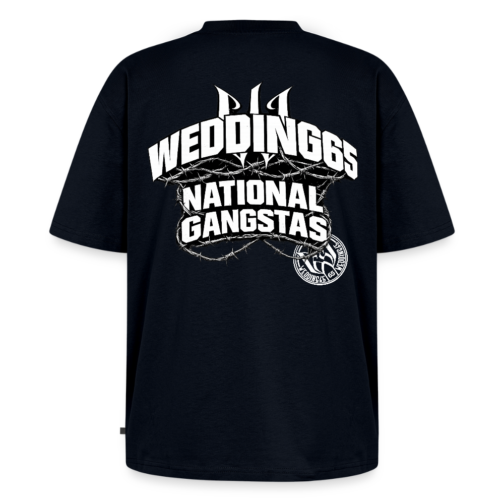 NG Wedding65Unisex Premium Oversized T-Shirt - Navy
