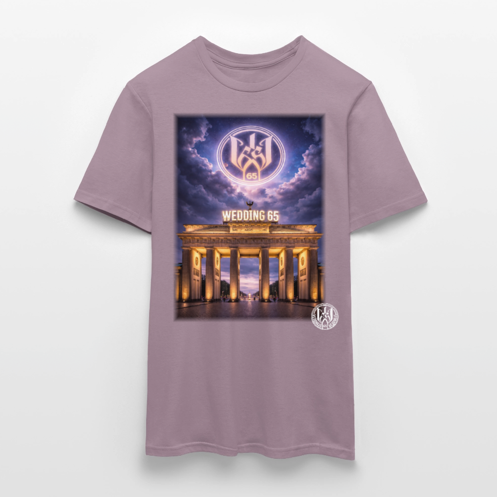 Brandenburger Wedding 65 Männer T-Shirt - Lilagrau 