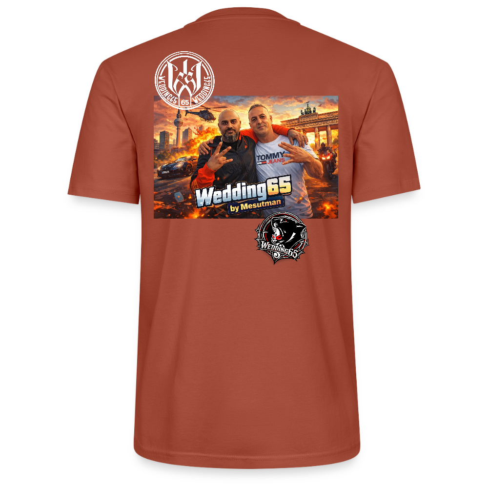 Massiv Wedding65 Berlin T-Shirt - Terrakotta