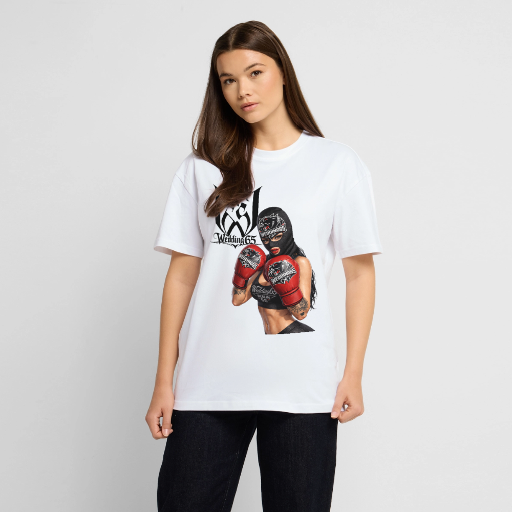 Boxer Wedding65 Heavy Oversize T-Shirt - Weiß