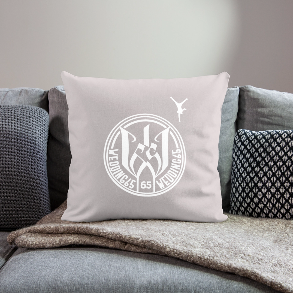 Original Wedding65 Sofakissenbezug 44 x 44 cm - helles Taupe