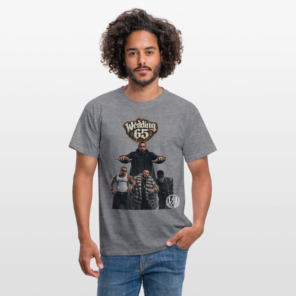 Wedding65 - Right- Männer T-Shirt - Graphit meliert