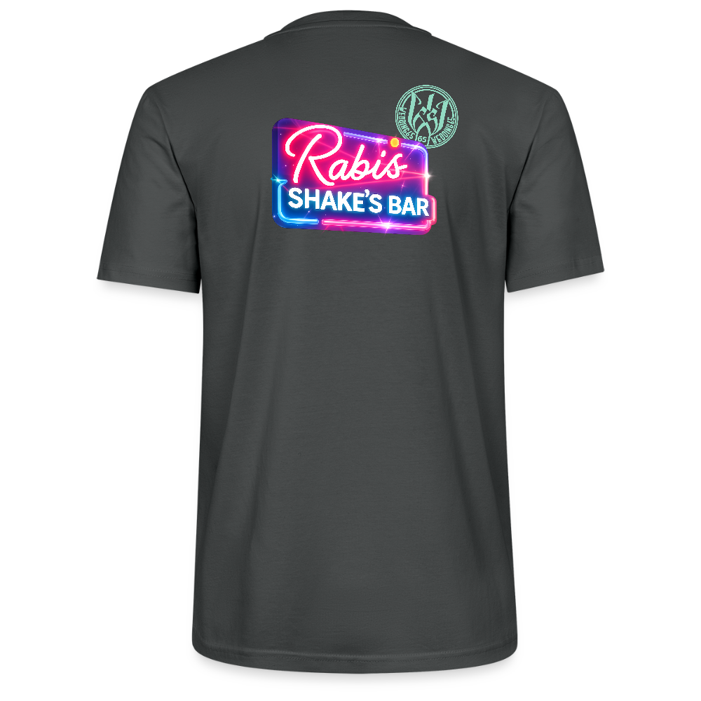Wedding65 Rabis Shake's Bar Unisex T-Shirt - Anthrazit