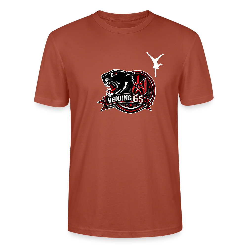 Red Panther Wedding65 Unisex T-Shirt CRAFTER - Terrakotta