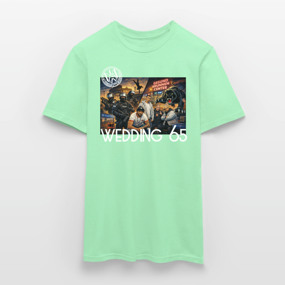 Gang Shirt Gesundbrunnen Wedding 65 Männer T-Shirt - Mintgrün