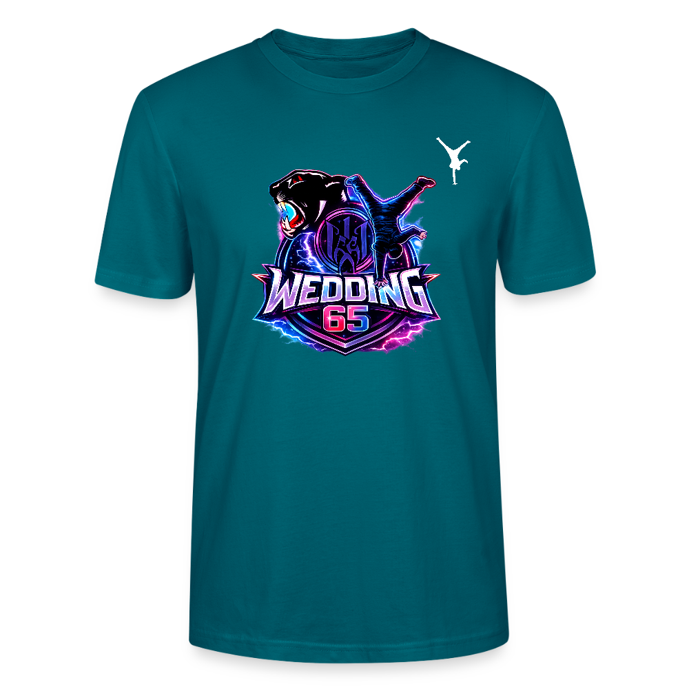Neon Wedding65 Unisex T-Shirt CRAFTER - Ozeanblau