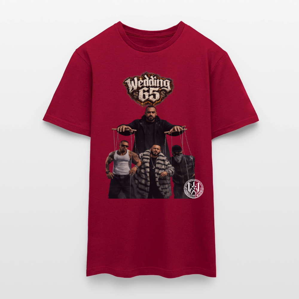 Wedding65 - Right- Männer T-Shirt - Ziegelrot