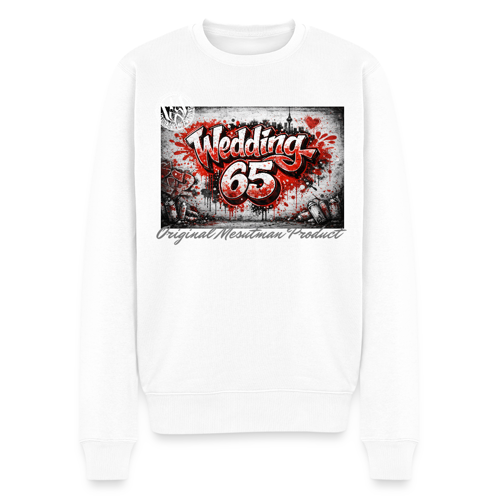 Men’s Berlin Wedding65 Premium Sweatshirt - Weiß
