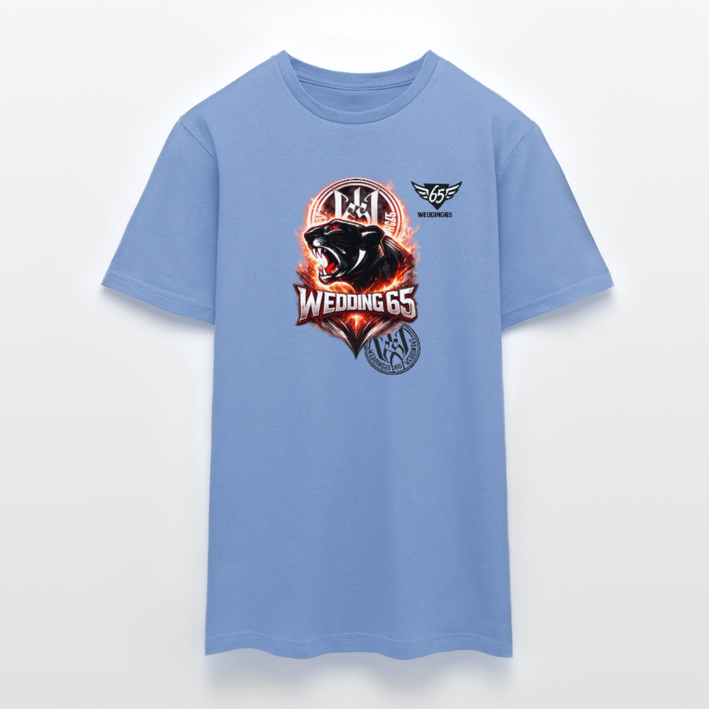 Fire Panther Wedding 65 Männer T-Shirt - Carolina Blue