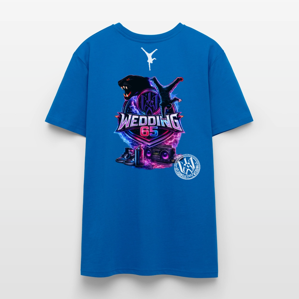 Neon Wedding65 Unisex T-Shirt CRAFTER - Pfauenblau