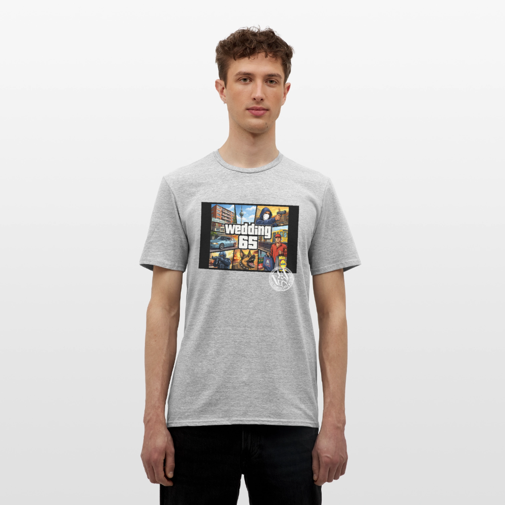 Männer Wedding 65 GTA T-Shirt - Grau meliert
