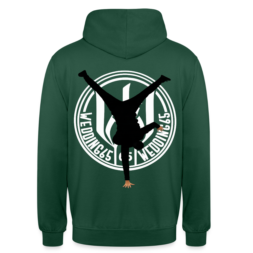 Breakdance 99 Wedding65 Unisex Hoodie - Flaschengrün